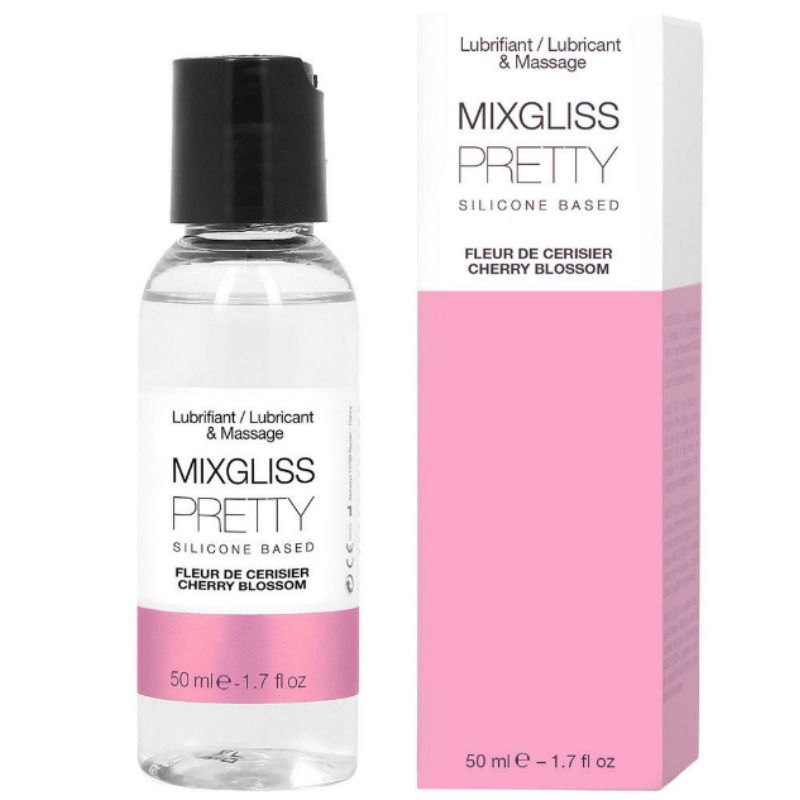 Lubrifiant, Mixgliss - Pretty, Siliconic, Cherry Blossom 50 ML
