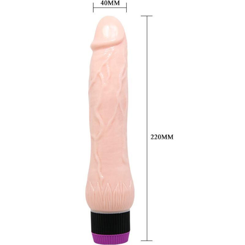 Vibrator Realist, Baile - Adour Club, Baza Lata, 22 CM
