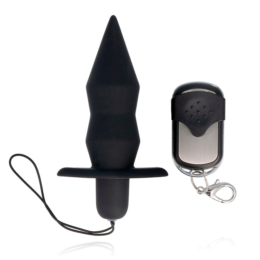 Plug Anal, Spirit - Remote Control, 10 Moduri de Vibratie, Negru