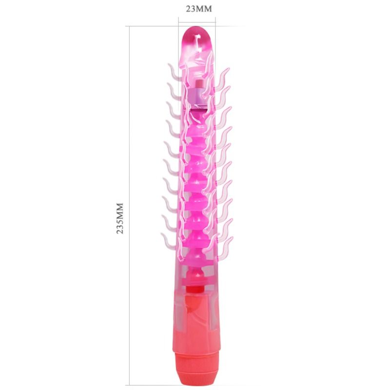 Dildo, Baile - Flexi Vibe, Flexibil cu Vertebre Interne, 23.5 CM