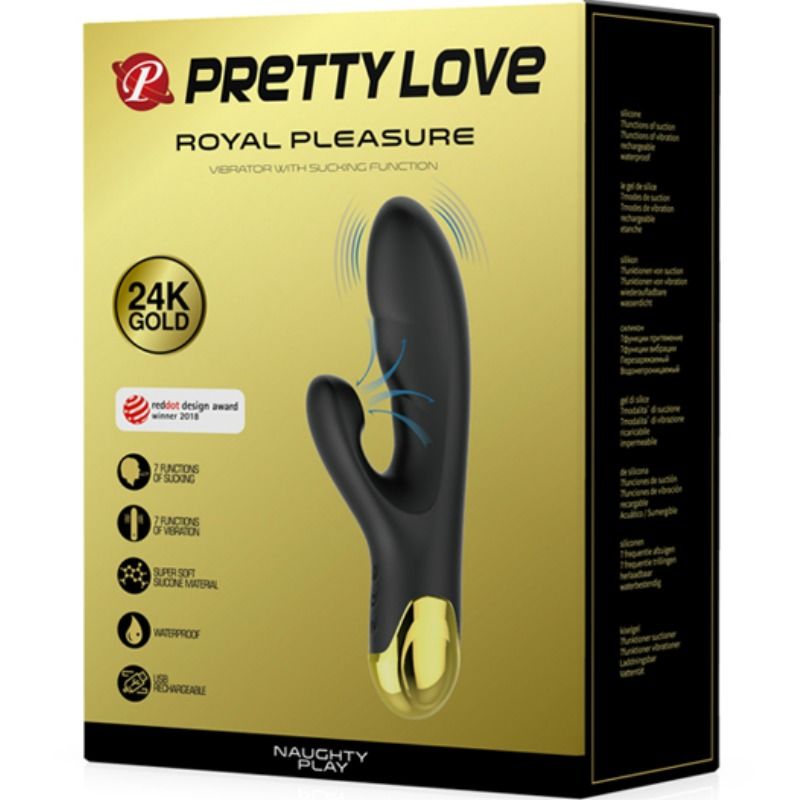 Vibrator, Pretty Love - Smart Naughty Play, Vibratie si Suctiune