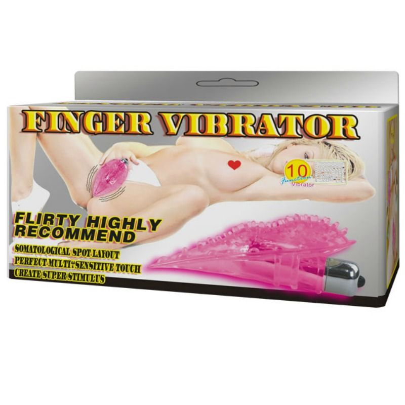 Vibrator de Deget, Baile - Stimulating Massager, 10 Moduri de Vibratie