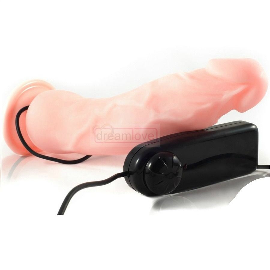 Dildo, Baile - Realistic, Vibrator Puternic si Reglabil, 22,3 CM x 4 CM