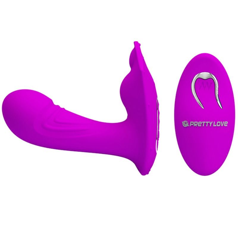 Stimulator Punct G cu Telecomanda, Pretty Love - Willie, 12 Moduri de Vibratie
