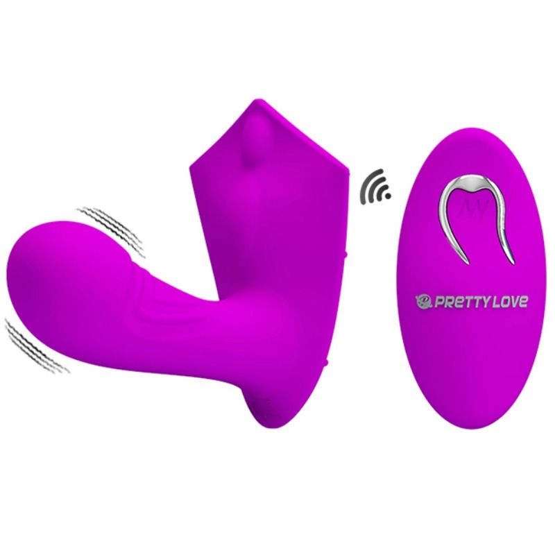 Stimulator Punct G cu Telecomanda, Pretty Love - Willie, 12 Moduri de Vibratie