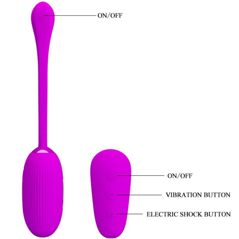 Ou Vibrator, Pretty Love - Shock Fun, Electroshock, Lila