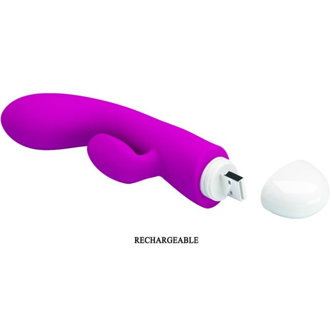 Vibrator Rabbit, Pretty Love - Smart Eli, 30 de Moduri de Vibratie