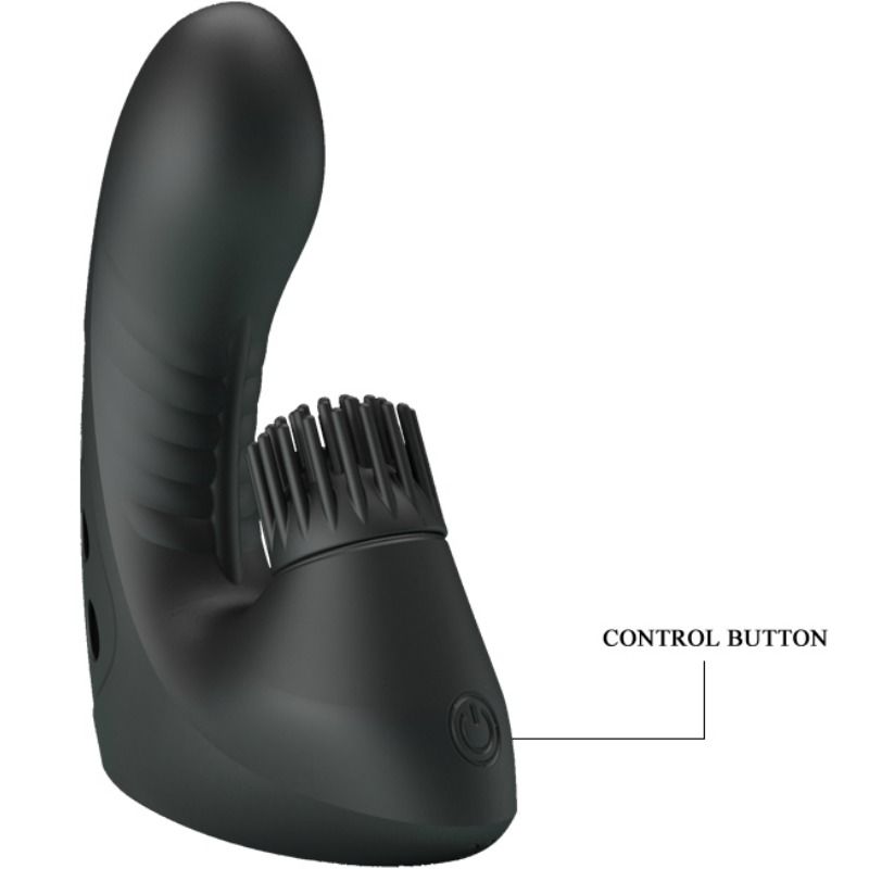Vibrator de Deget, Pretty Love - Magic Drill Thimble, cu Rotatie si Vibratie