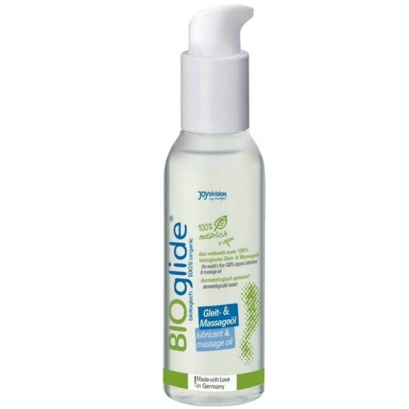 Lubrifiant si Ulei de Masaj, Bioglide, 100% Organic, 125 ML