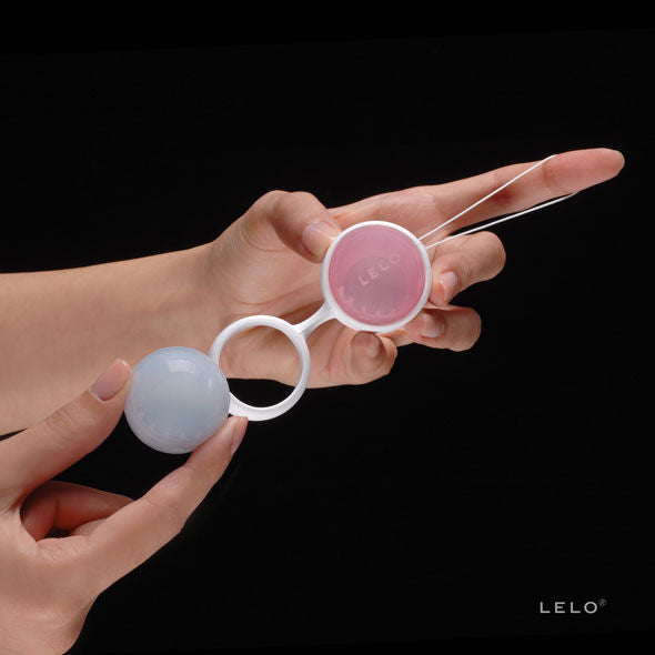 Bile Kegel, Lelo - Luna Beads Mini, Set 4 Bile cu Greutati Combinabile, D - 29 mm