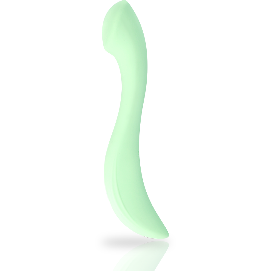 Vibrator Punctul G, Mia - Devon, Silicon Medical, Verde