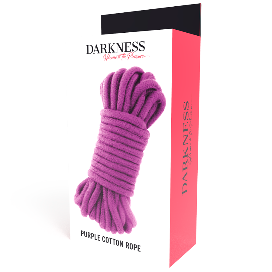 Franghie Bondage, Darkness - Japanese Cotton Rope, 100% Bumbac, 5 M Mov
