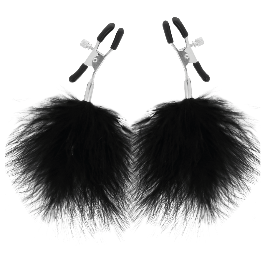 Cleme pentru Sfarcuri, Darkness - Pom-Pom, Complet Ajustabile, 2 CM