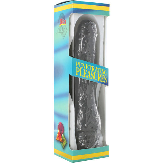 Vibrator, Seven Creations - Vinyl P-Shape, cu Vibratii, 20 CM x 4 CM Negru