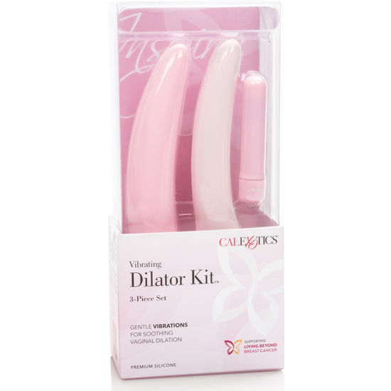 Kit Dilatator, CalExotics - Inspire, Glont Vibrator Detasabil, 2 Dimensiuni