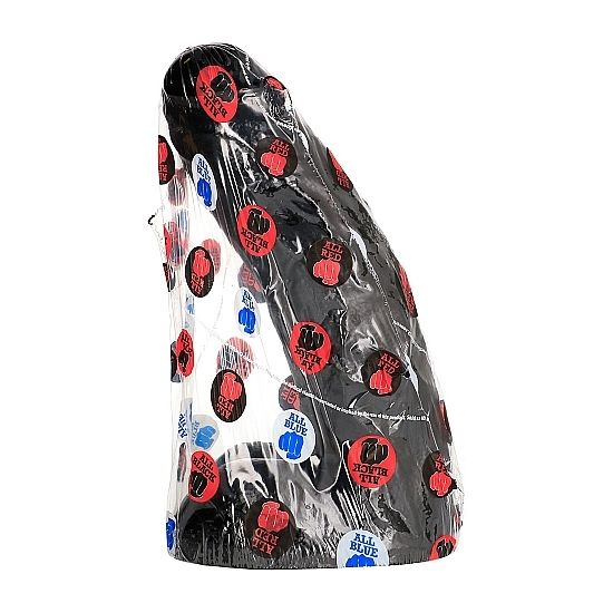 Dildo, All Black - Penetator, PVC, 26 x 7 CM Negru