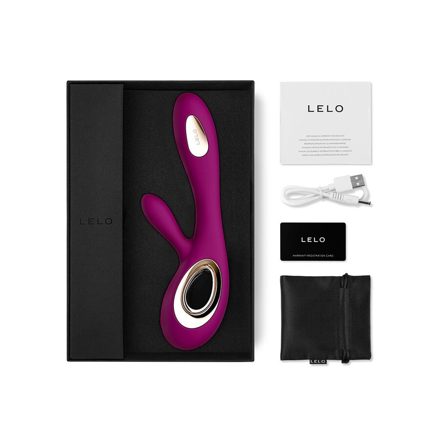 Vibrator Rabbit, Lelo - Soraya Wave, Tehnologie WaveMotion, Mov