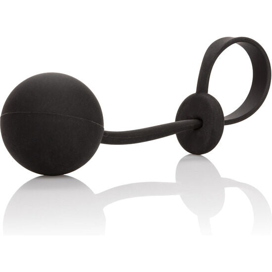 Inel Penis Lasso, CalExotics - Weighted Lasso Ring, cu Greutate 110 G, D - 4.5 CM