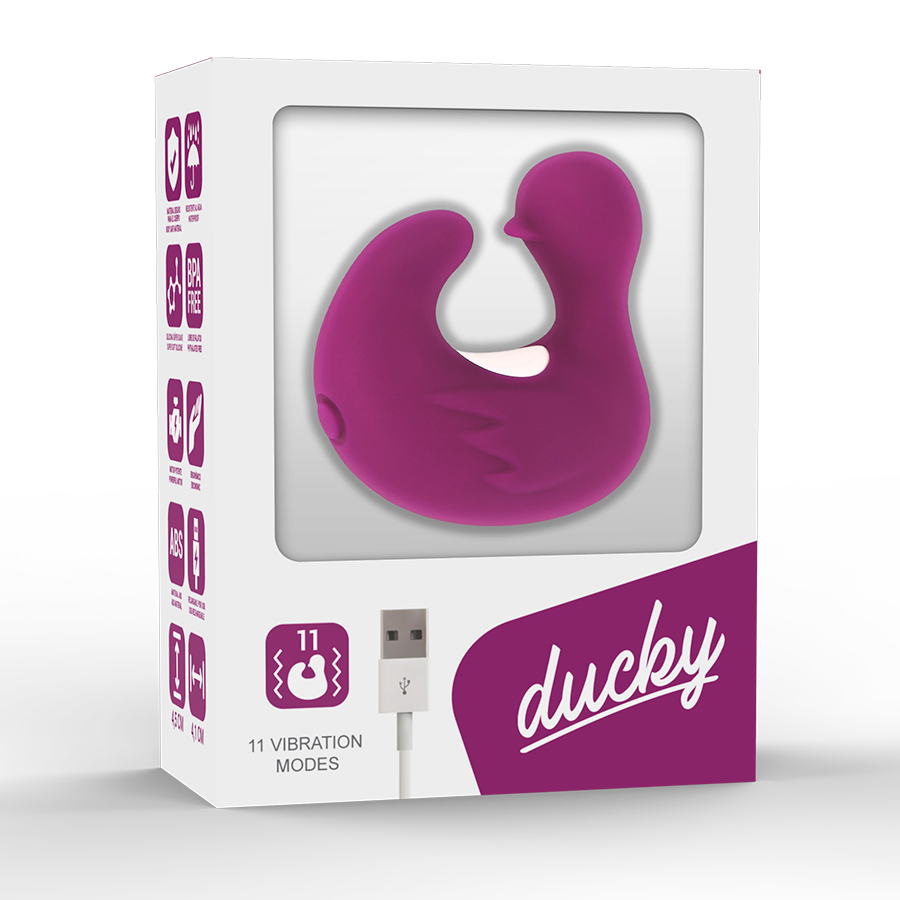 Stimulator, CoverMe - DuckyMania, Reincarcabil din Silicon