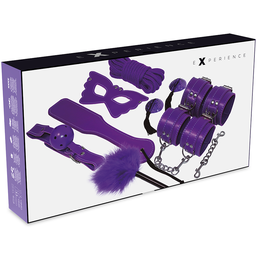 Kit Fetish BDSM, Experience - Purple Series, Set 8 Piese, Lila