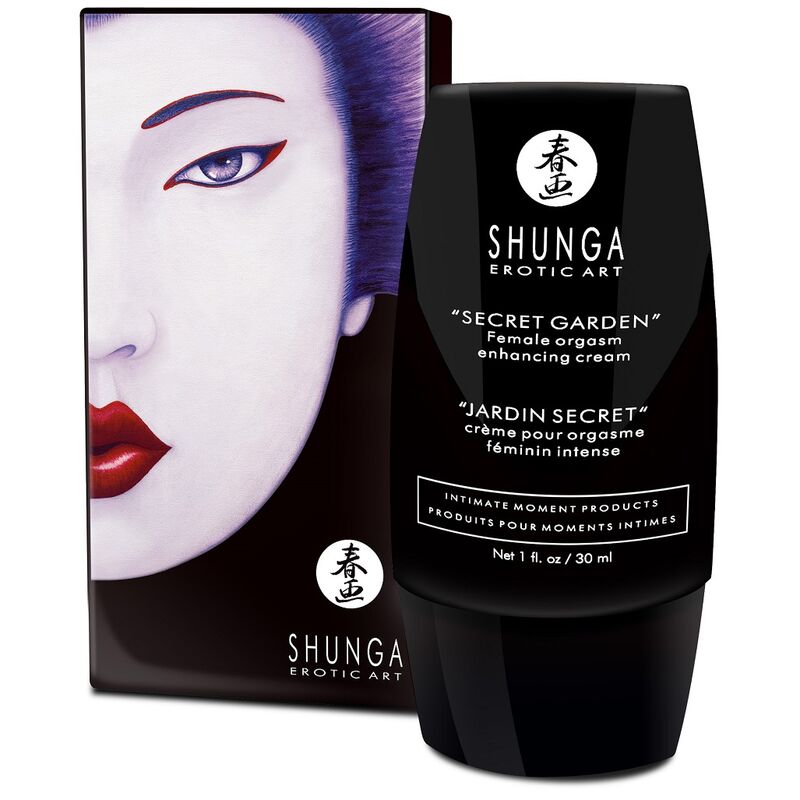 Crema Stimulatoare, Shunga - Secret Garden, Stimulare Clitorisa, 30 ML