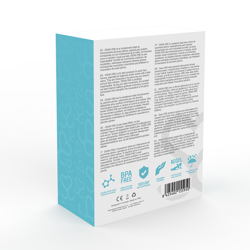Bile Kegel, Moressa - Osian One, Silicon 100% Hipoalergenic, Turcoaz