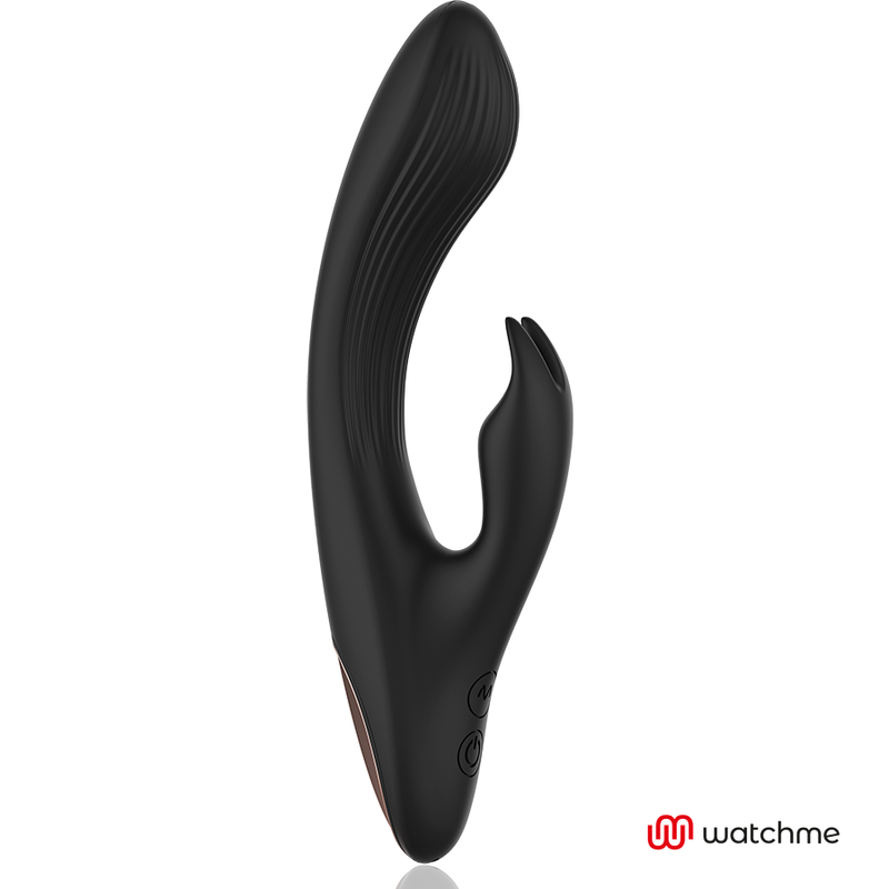 Vibrator, Anne's Desire - Rabbit, Tehnologie Watchme cu Telecomanda, Negru/Auriu