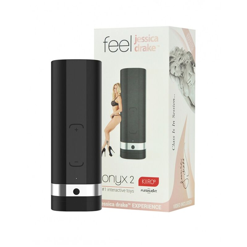 Masturbator Teledildonic, Kiiroo - Onyx+, Interactiv cu Sincronizare Video, Jessica Drake Experience