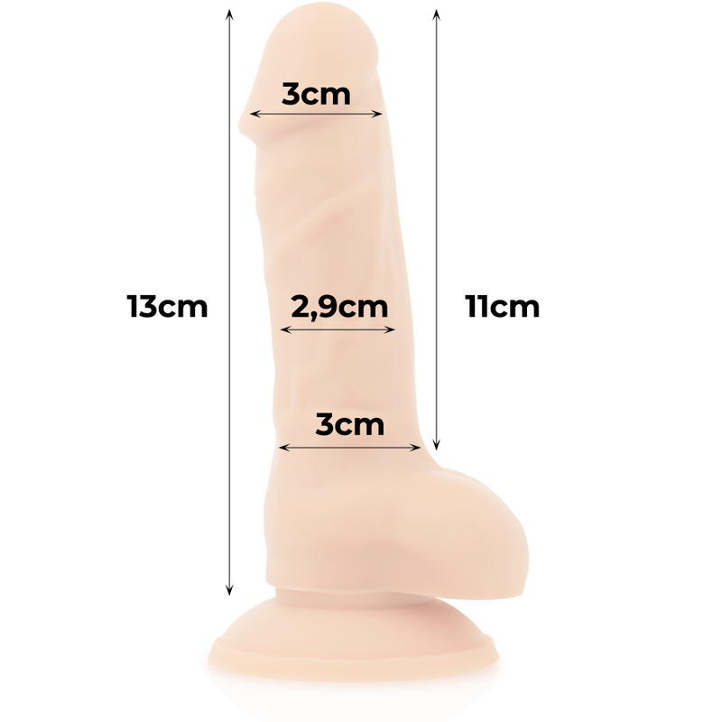 Set Dildo si Ham, Cockmiller - Cocksil, Articulabil, 13 x 3 CM